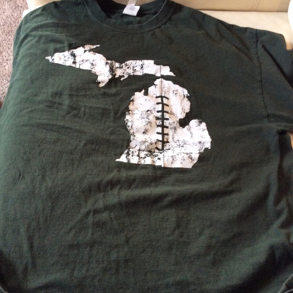 Michigan State Football Short Sleeve Tee